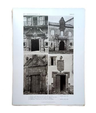 ART AND DECORATION IN SPAIN. ARCHITECTURE-DECORATIVE ART. VOLUME IX