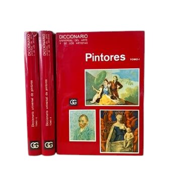VV.AA.- DICCIONARIO UNIVERSAL DEL ARTE Y DE LOS ARTISTAS. PINTORES (I-II-III)
