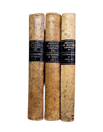 EARLY HISTORIANS OF THE INDIES (I - II - III)