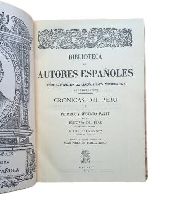 CRÓNICAS DEL PERÚ (I - II - III - IV - V)