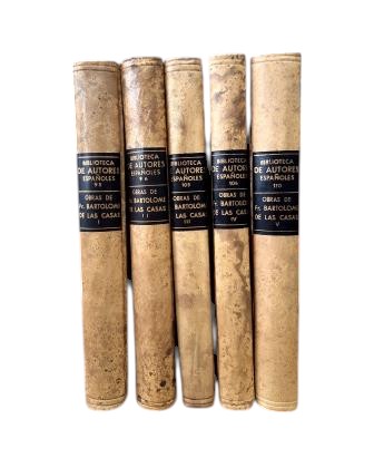 Fr. Bartolomé de las Casas.- OBRAS ESCOGIDAS (I - II - III - IV - V)
