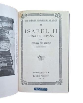 Répide, Pedro de.- ISABEL II QUEEN OF SPAIN