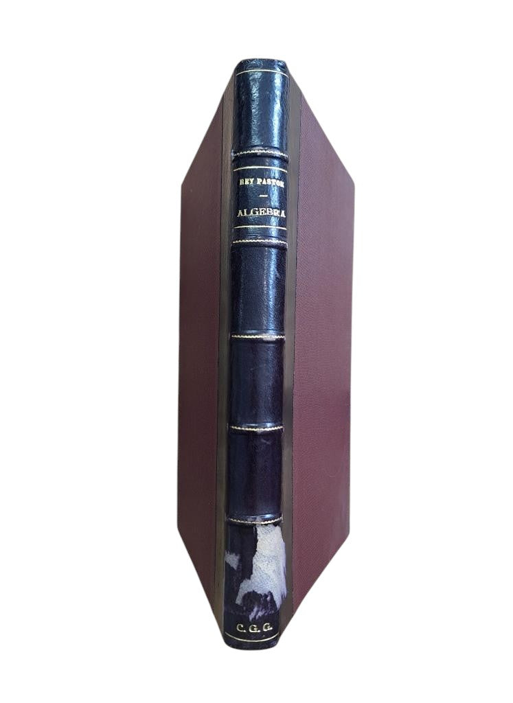 Rey Pastor, J.- LEÇONS D'ALGÈBRE