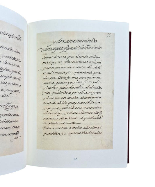 San Juan de la Cruz.- CÁNTICO ESPIRITUAL Y POESÍAS. Manuscrito de Jaén (2 VOLS)