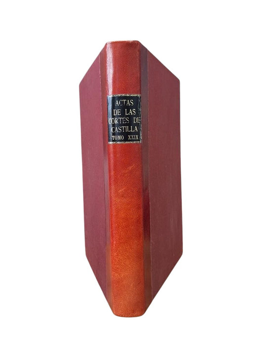 MINUTES OF THE COURTS OF CASTILE 1617 - 1620. VOLUME XXIX