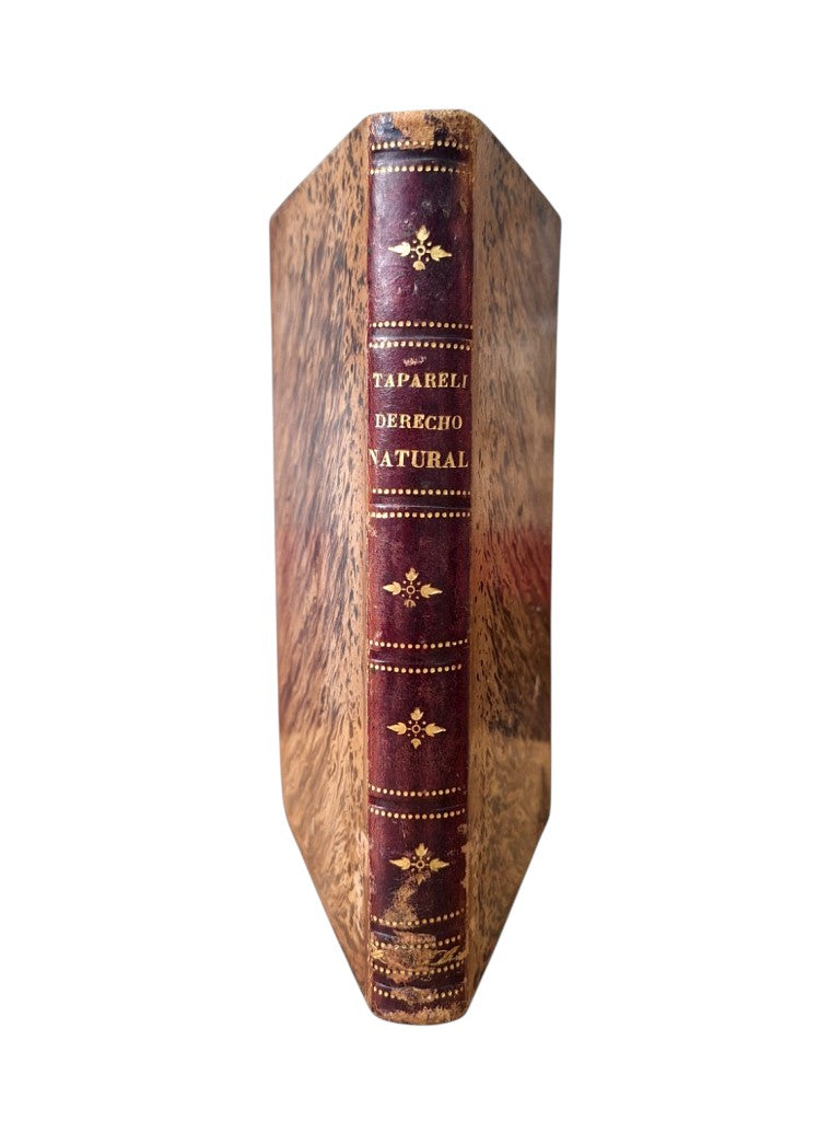 Taparelli, Luis.- ELEMENTARY COURSE OF NATURAL LAW FOR USE IN SCHOOLS