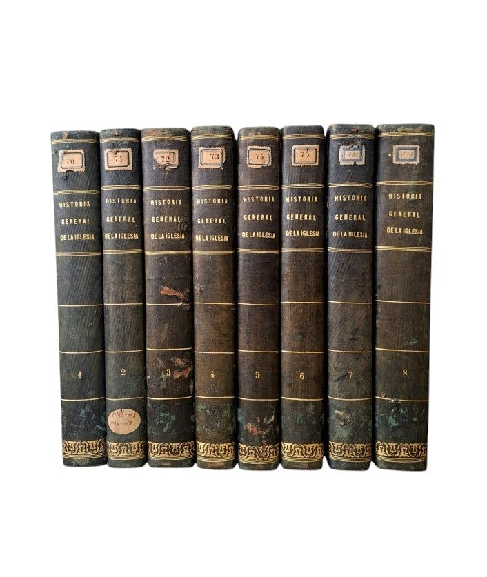 Baron Henrion - General History of the Church (8 Volumes)
