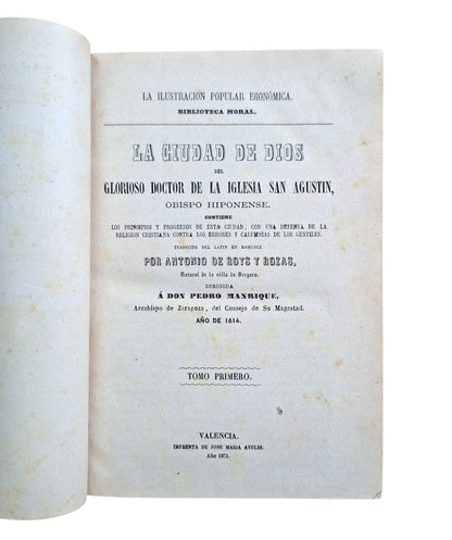 Saint Augustine - THE CITY OF GOD (I - II)