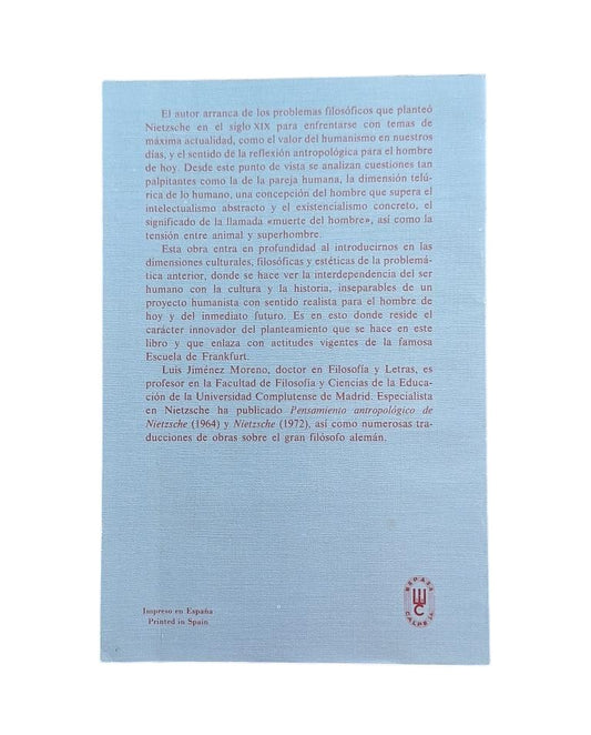 Jiménez Moreno, Luis.- MAN, HISTORY AND CULTURE