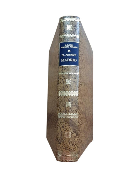 Mesonero Romanos, Ramón de.- EL ANTIGUO MADRID (EDICIÓN FACSÍMIL DE LA DE 1861)