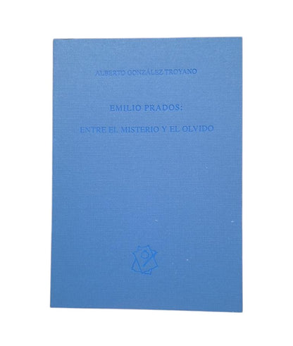 Emilio Prados - THE MYSTERY OF WATER