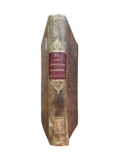 Ruiz León, José.- INVENTORY OF THE CASTILIAN LANGUAGE. VERBS.