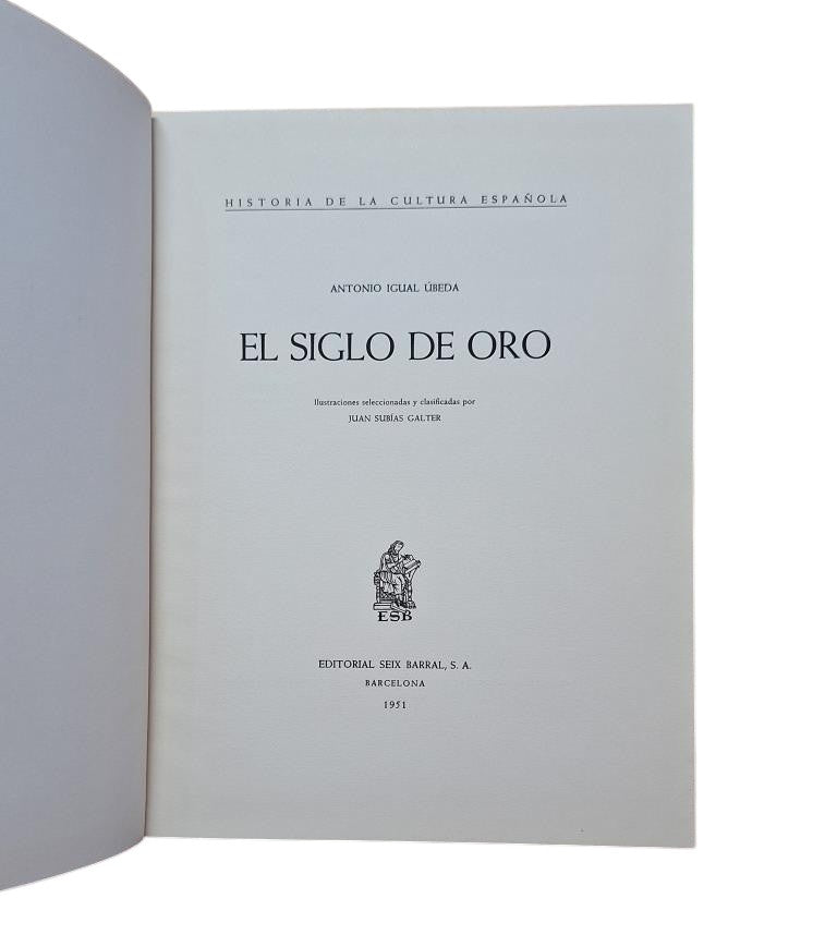 Igual Úbeda, Antonio.- THE GOLDEN AGE