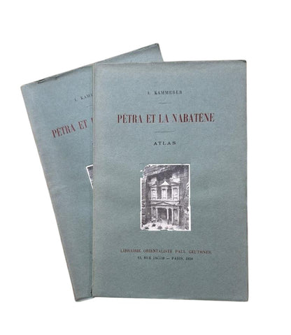 Kammerer, A.- PÉTRA ET LA NABATÈNE. TEXT + ATLAS.