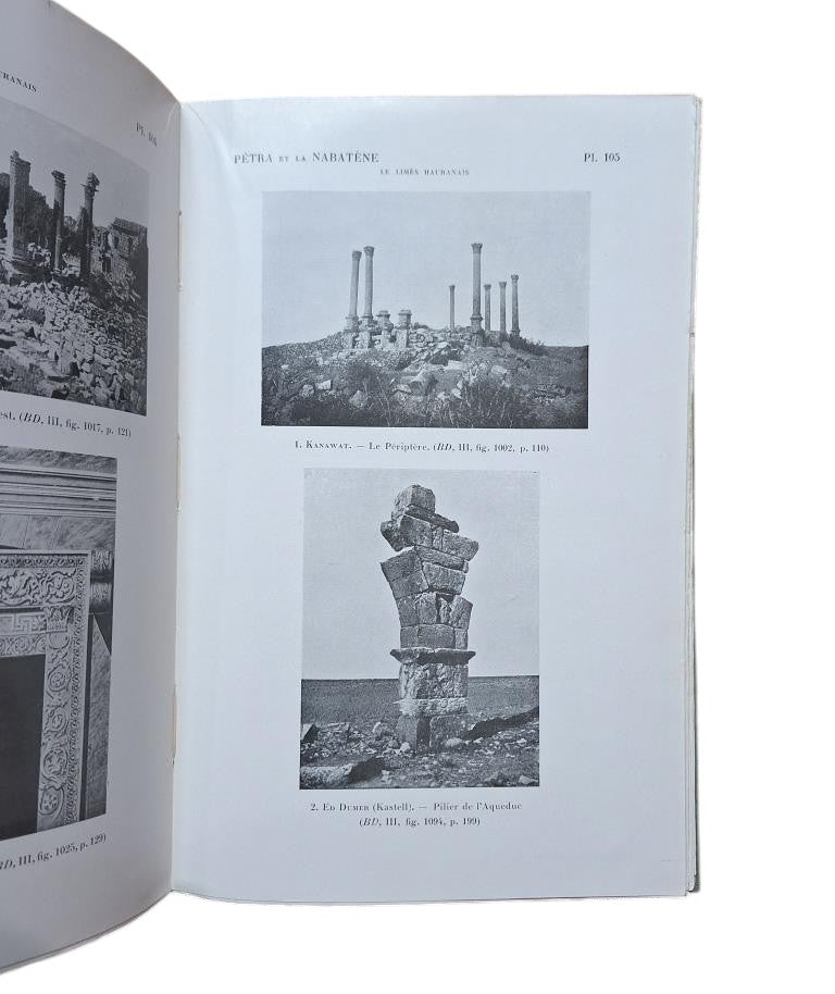 Kammerer, A.- PÉTRA ET LA NABATÈNE. TEXT + ATLAS.