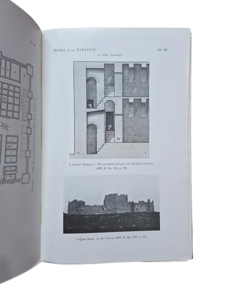 Kammerer, A.- PÉTRA ET LA NABATÈNE. TEXT + ATLAS.