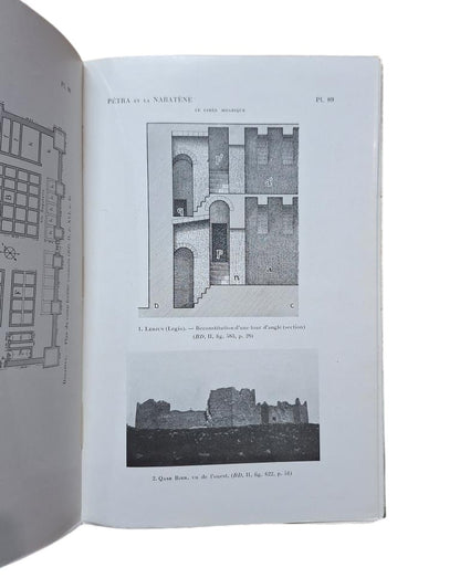 Kammerer, A.- PÉTRA ET LA NABATÈNE. TEXT + ATLAS.