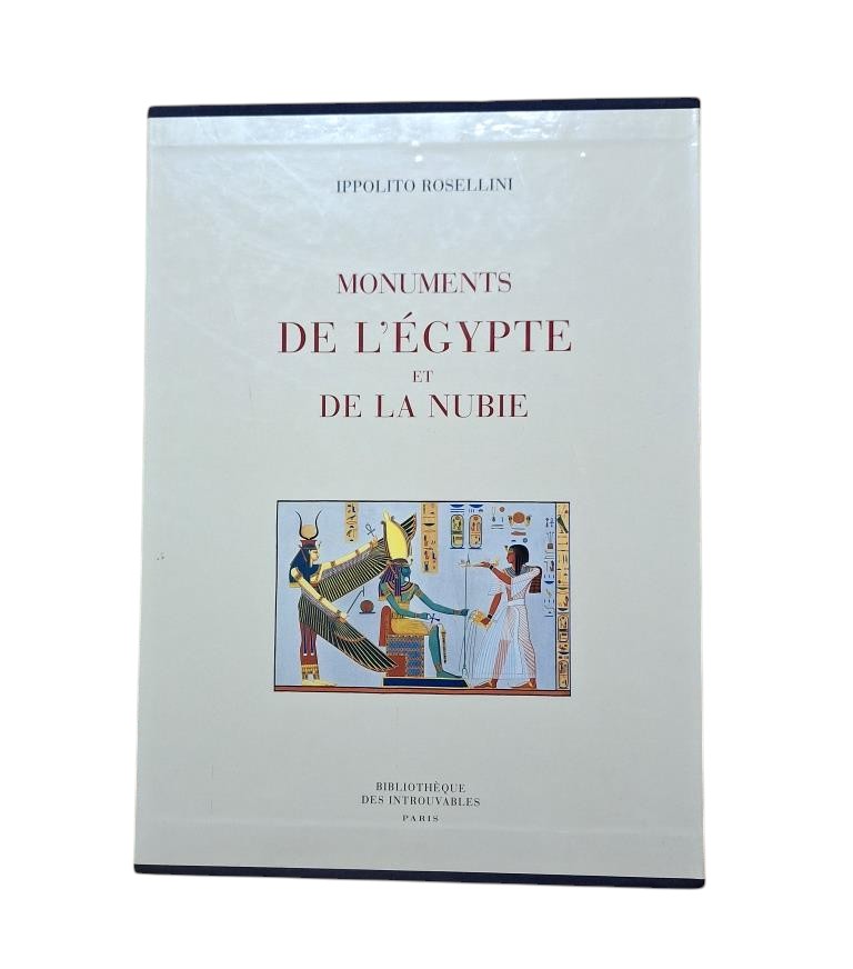 Rosellini, Ippolito.- MONUMENTS DE L'ÉGYPTE ET DE LA NUBIE