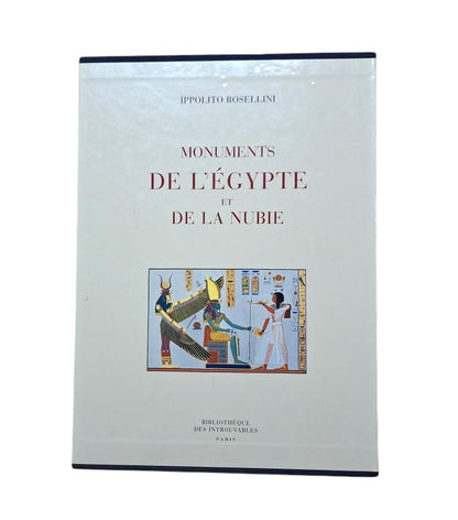 Rosellini, Ippolito.- MONUMENTS DE L'ÉGYPTE ET DE LA NUBIE