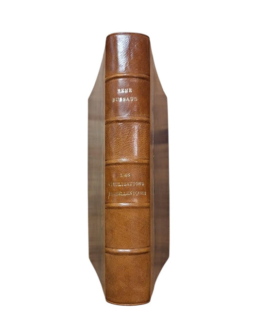 Dussaud, René.- LES CIVILISATIONS PRÉHELLÉNIQUES DANS LE BASSIN DE LA MER ÉGÉE