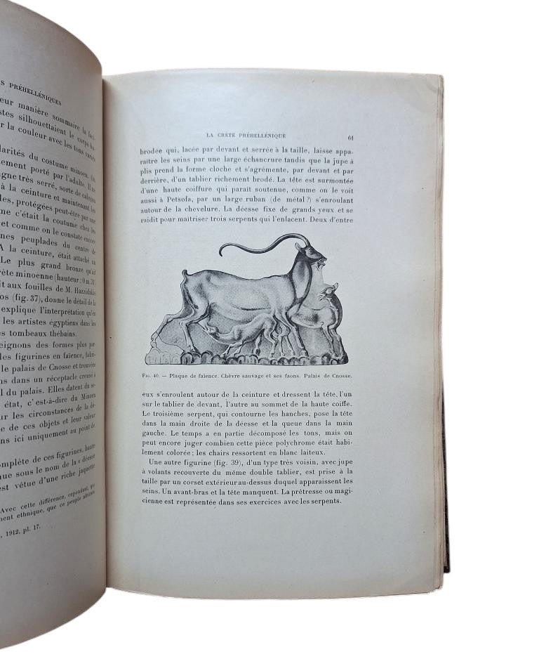 Dussaud, René.- LES CIVILISATIONS PRÉHELLÉNIQUES DANS LE BASSIN DE LA MER ÉGÉE