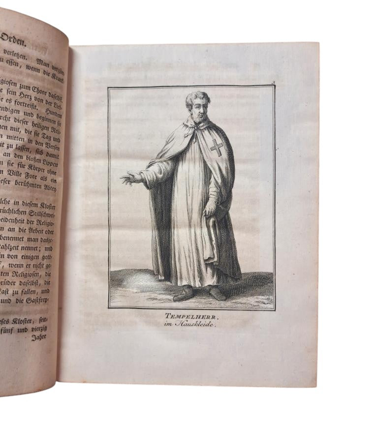 Helyot, P. Hipolyt.- AUSFÜRLICHE GESCHICHTE ALLER GEISTLICHEN UND WELTLICHEN KLOSTER - UND RITTERORDEN (VI)