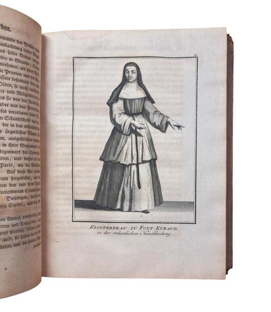 Helyot, P. Hipolyt.- AUSFÜRLICHE GESCHICHTE ALLER GEISTLICHEN UND WELTLICHEN KLOSTER - UND RITTERORDEN (VI)