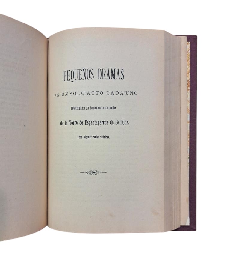 Doncel y Ordaz, José.- ESCRITOS AÑEJOS, SERIOS Y HUMORÍSTICOS (Dedicado)
