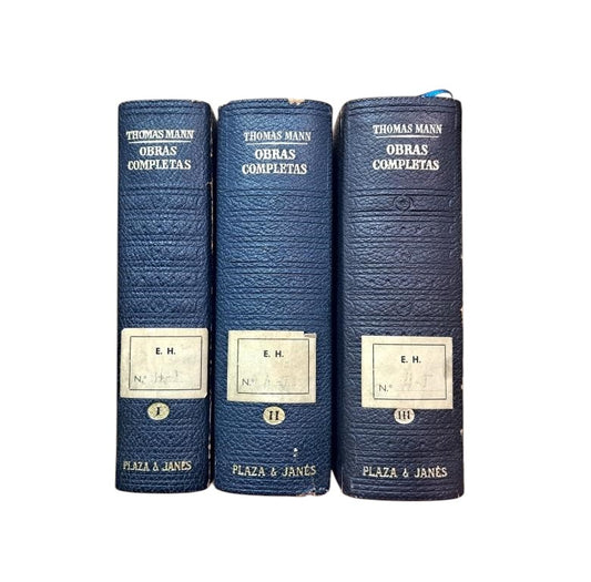 Mann, Thomas.- COMPLETE WORKS (I - II - III)