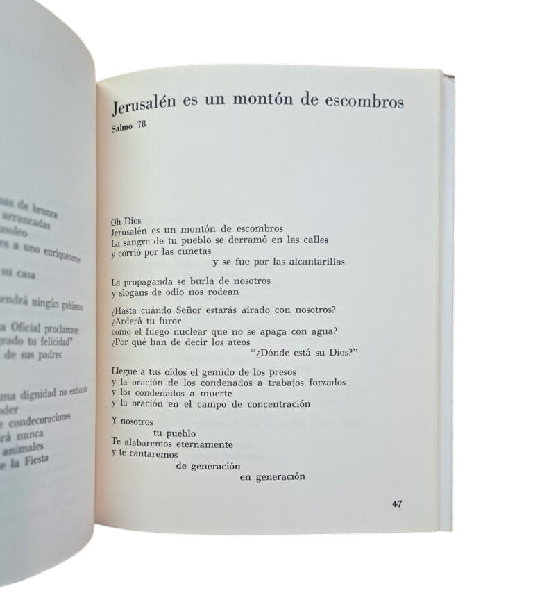 Cardenal, Ernesto.- SALMOS