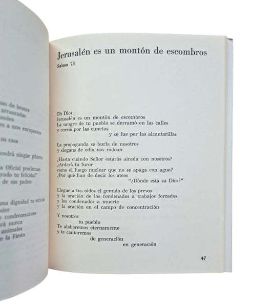 Cardenal, Ernesto.- SALMOS