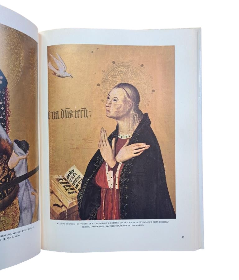 Lassaigne, Jacques.- SPANISH PAINTING (FIRST VOLUME) FROM ROMANESQUE FRESCOES TO EL GRECO