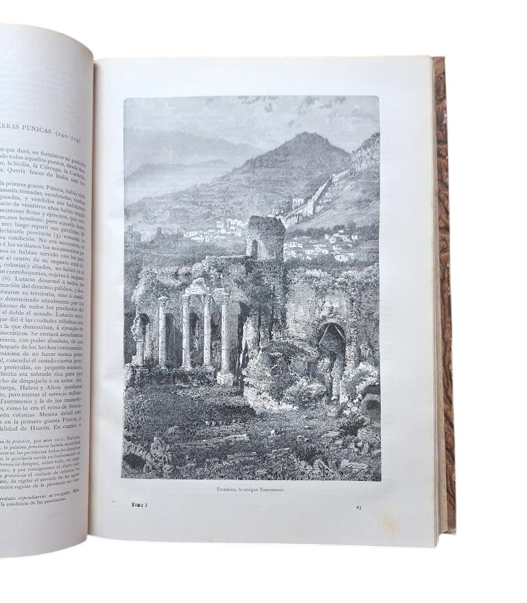 Duruy, Victor.- HISTORY OF THE ROMANS FROM THE MOST REMOTE TIMES TO THE BARBARIAN INVASION (I - II)