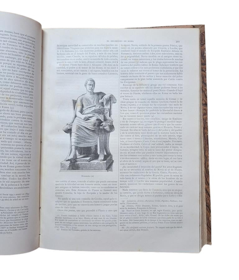 Duruy, Victor.- HISTORY OF THE ROMANS FROM THE MOST REMOTE TIMES TO THE BARBARIAN INVASION (I - II)