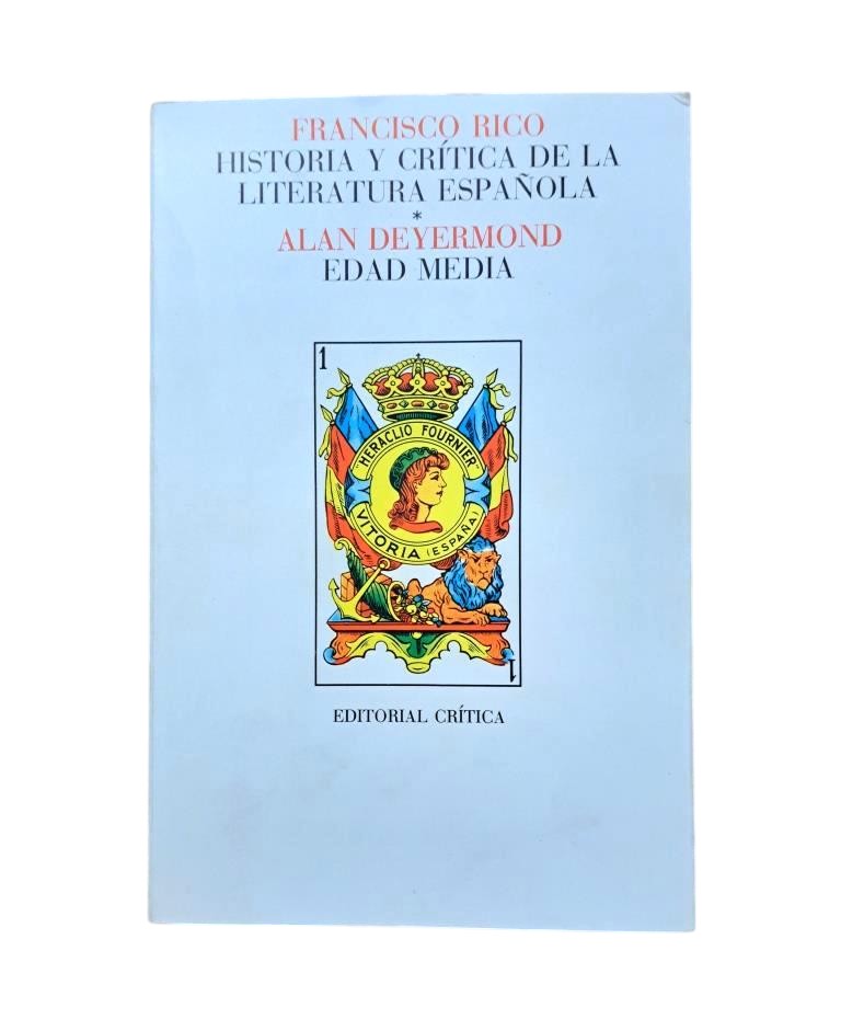 Deyermond, Alan.- EDAD MEDIA