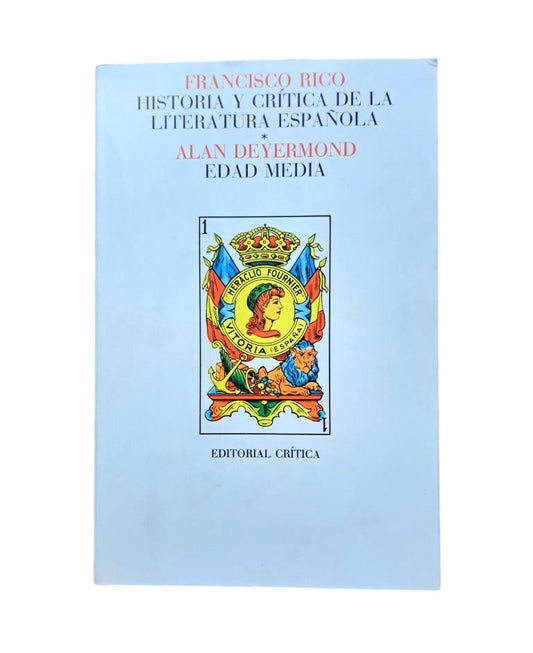 Deyermond, Alan.- EDAD MEDIA