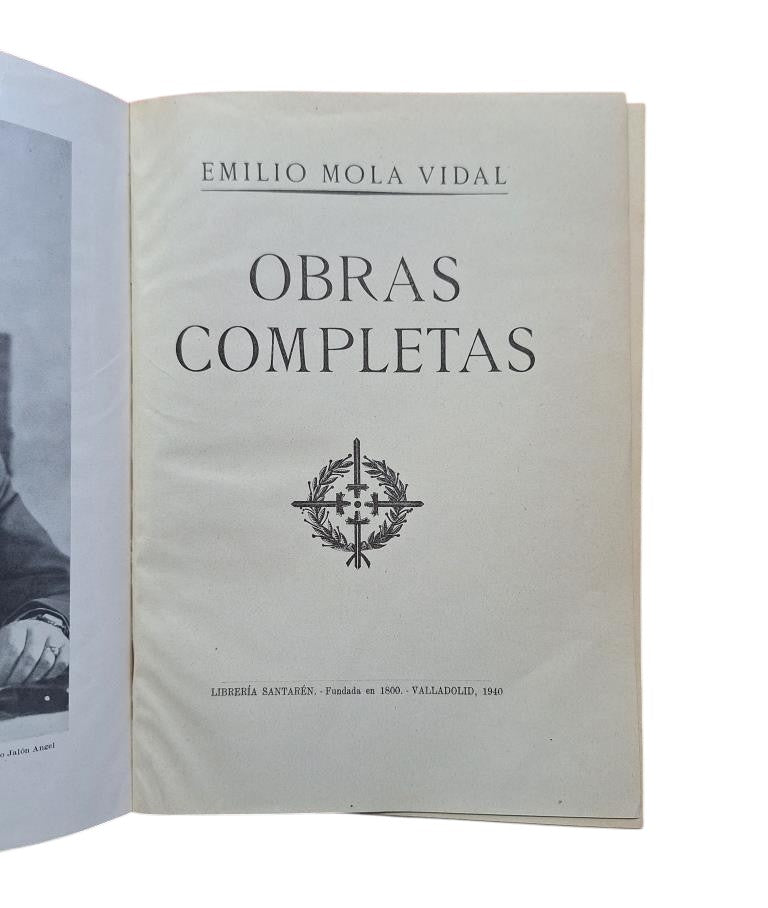 Mola Vidal, Emilio.- OBRAS COMPLETAS