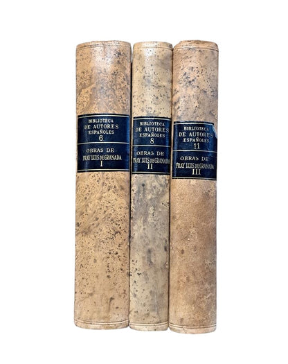 Granada, Fray Luis de.- WORKS (I - II - III). LIBRARY OF SPANISH AUTHORS
