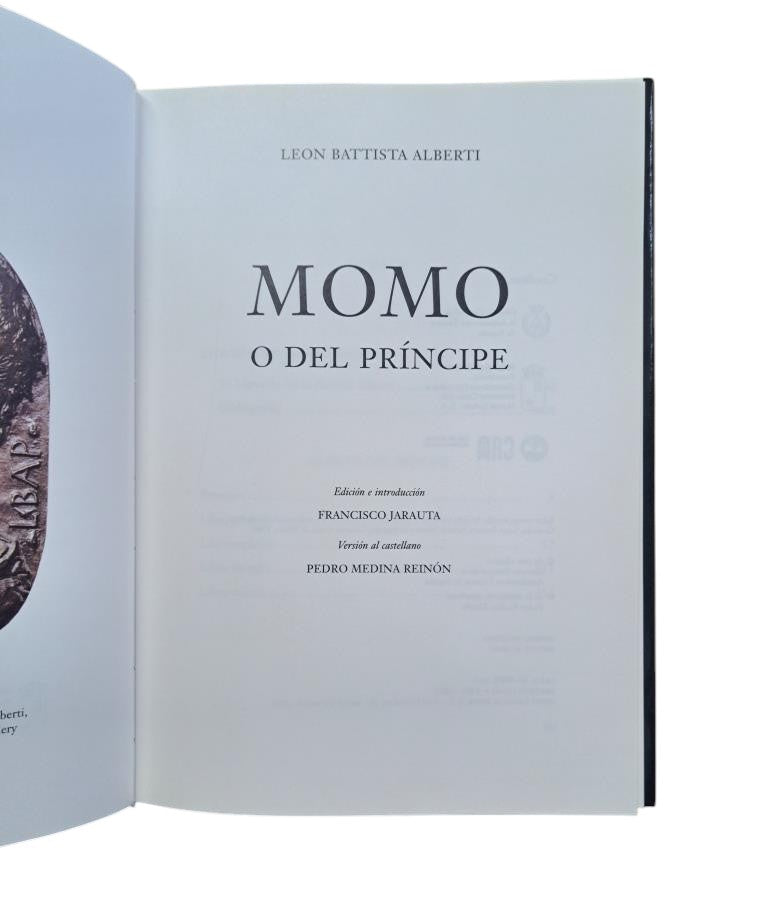 Alberti, Leon Battista.- MOMO O DEL PRÍNCIPE