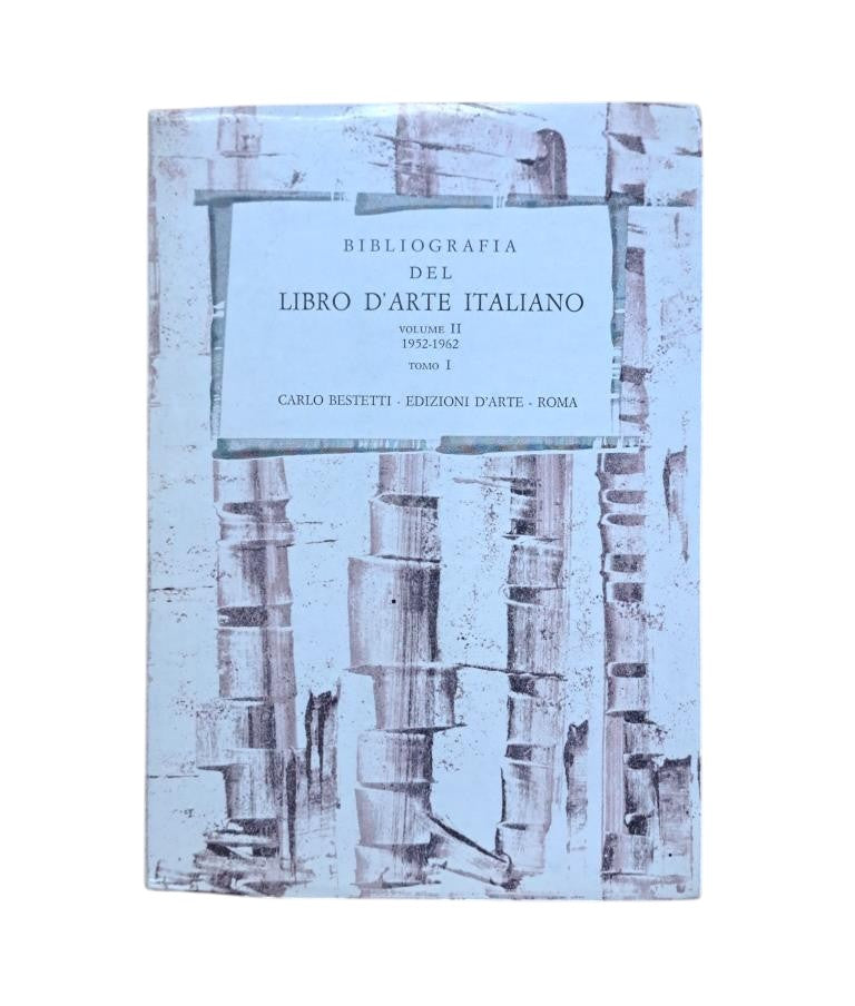 Aeschlimann, Erardo (a cura di).- BIBLIOGRAFIA DEL LIBRO D'ARTE ITALIANO (I - II.1 - II.2)