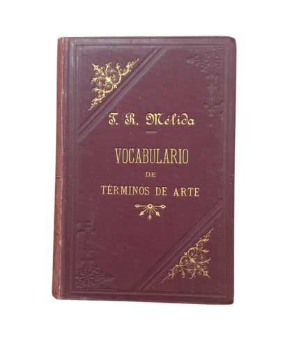 Adeline, J. & Mélida, J. R.- VOCABULARIO DE TÉRMINOS DE ARTE