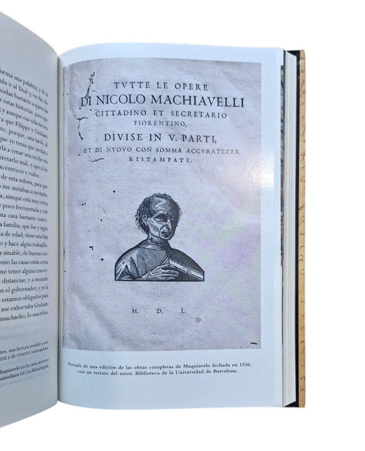 Maquiavelo, Nicolás.- EPISTOLARIO PRIVADO