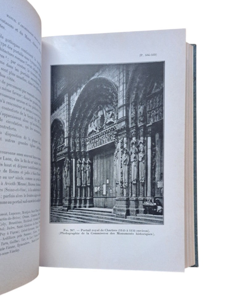 Enlart, Camille.- MANUEL D'ARCHÉOLOGIE FRANÇAISE. ARCHITECTURE.