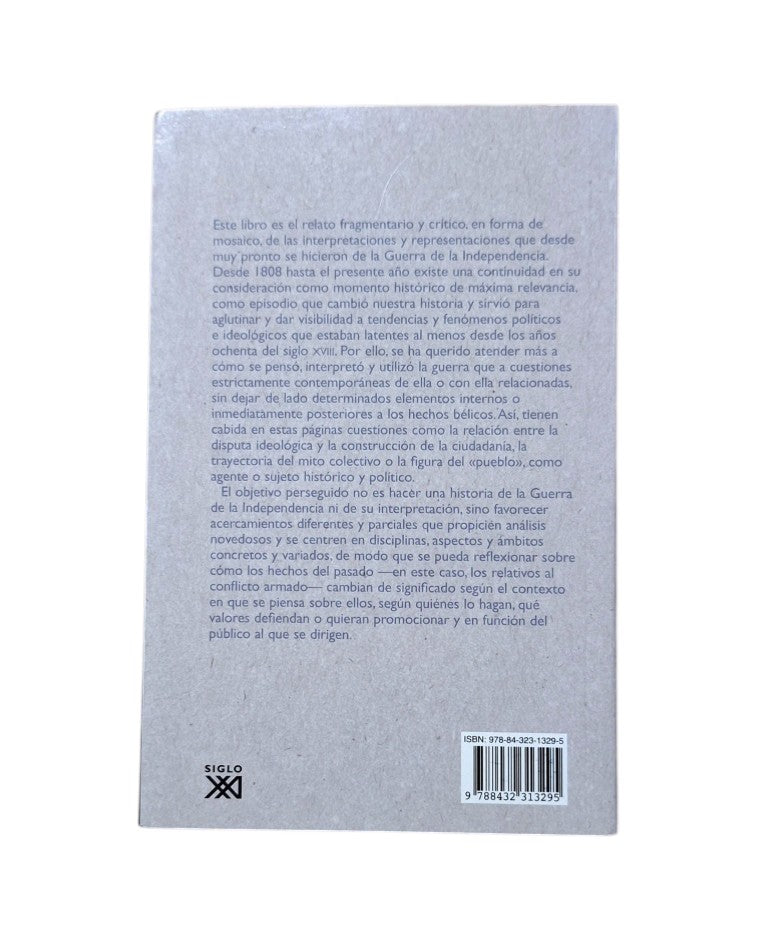 Álvarez Barrientos, Joaquín (Ed.).- LA GUERRA DE LA INDEPENDENCIA EN LA CULTURA ESPAÑOLA