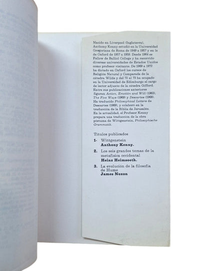 Kenny, Anthony.- WITTGENSTEIN