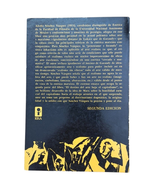 Sánchez Vázquez, Adolfo.- LAS IDEAS ESTÉTICAS DE MARX