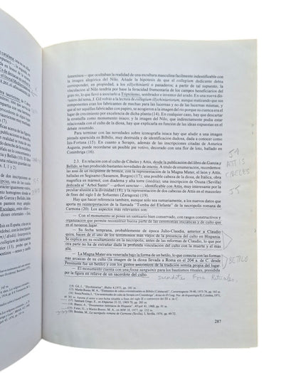 VV.AA.- LA RELIGIÓN ROMANA EN HISPANIA