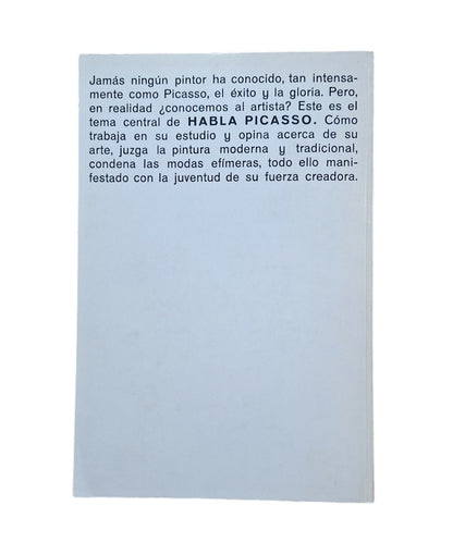 Parmelin, Hélène.- HABLA PICASSO