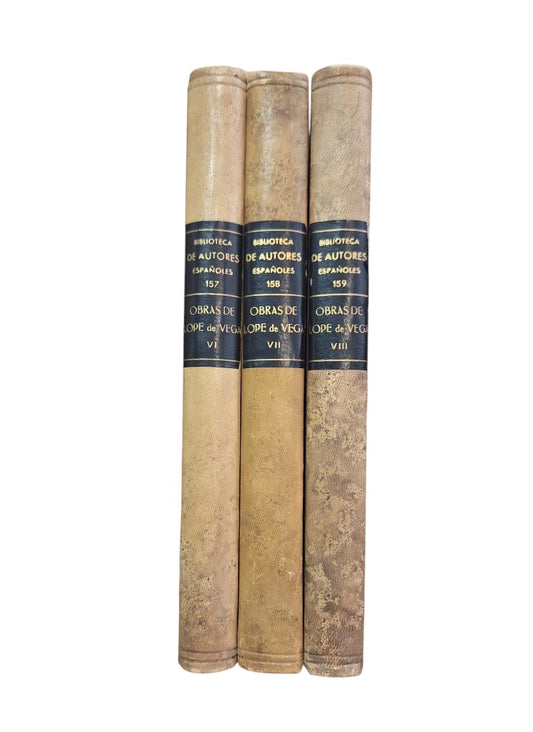 Vega, Lope de.- AUTOS Y COLOQUIOS (3 VOLS.)