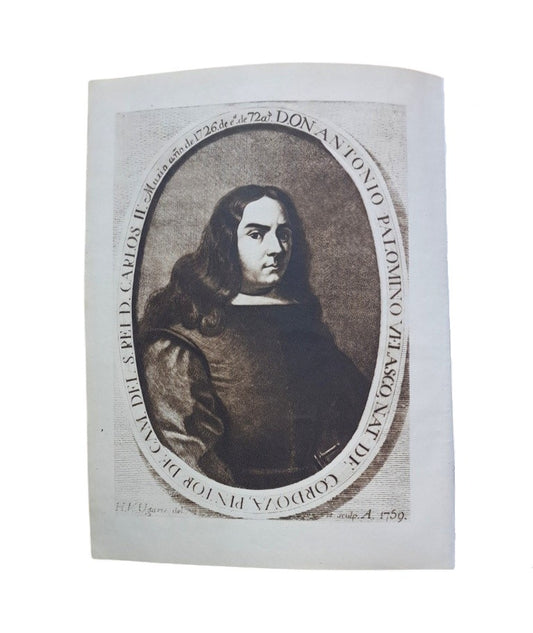 Palomino de Castro y Velasco, Antonio.- EL MUSEO PICTÓRICO Y ESCALA ÓPTICA